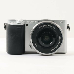 1円～ SONY ソニー ミラーレス一眼カメラ α6400 ILCE-6400 / PZ 16-50mm 3.5-5.6 / 55-210mm 4.5-6.3　【電源ON確認】