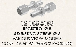 RMS 12185 8150 社外 ワイヤー調整 M8/13mm 後輪ブレーキ 旧型ベスパ 1個