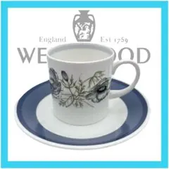 【黒壺】Wedgwood　カップ＆ソーサー　スージークーパー　グレンミスト