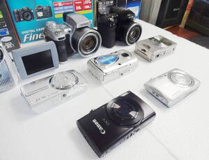 CANON NIKON OLIMPUS SONY FUJIFILM 　まとめ売り！！　全て動作品 !!！現状品