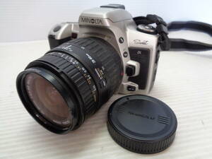 ★【ジャンク品】MINOLTA ミノルタ α Sweet 一眼レフカメラ SIGMA ZOOM 28-80㎜ 1:3.5-5.6 MACRO Φ55★j