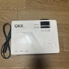 QKK 小型プロジェクター LED USB接続