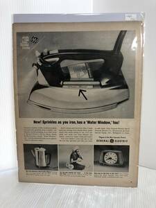 1962年3月23日号LIFE誌広告切り抜き【GENERAL ELECTRIC ジェネラルエレクトリック】アメリカ買い付け品60sビンテージインテリア家電