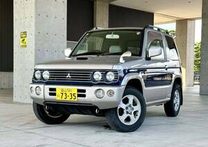 平成13年 三菱 パジェロミニ 4WD! ターボ車! 車検7年7月まで! 機関良好! キーレス/アルミ! タイベル交換済! 売り切り!