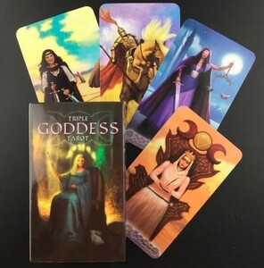 「TRIPLE GODDESS TAROT/トリプル・ゴッデス・タロット」タロットカード　FIRE＿SALE　管理番号FG1　M-8　OVR