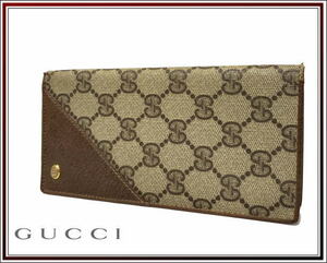 ☆GUCCI/グッチ アクセサリーコレクション 札入れ GGプラス・GGスプリーム 64・03・713送料税込み！