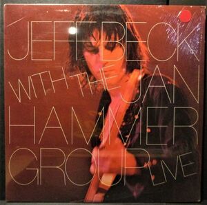 レア盤-USオリジナル★Jeff Beck With The Jan Hammer Group - Live[LP, 