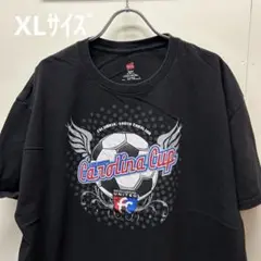 USA古着Tシャツ　XLサイズ Hanes サッカー