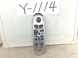 Y-1114　パナソニック　YEFX9992520　ナビ用　リモコン　即決　保障付