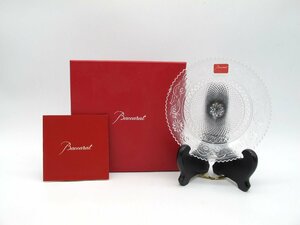 Baccarat バカラ アラベスク クリスタル 12㎝プレート