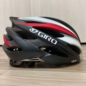 GIRO ジロ M 55-59cm 調整付き 参価17,111円 軽量 ヘルメット SAVANT スリム/ライト/クール 安全規格取得 良質品 16 マットブラック*白*赤