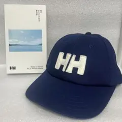 HELLY HANSEN帽子(ロゴキャップ) フリーサイズ ネイビー