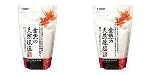 スドー アクアリウム用品 金魚の天然珠塩1kg × 2個