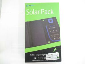 AH 15-1 未開封 BigBlue Solar Pack ソーラーチャージャー ソーラー式 充電器 28W iPhone iPad Android