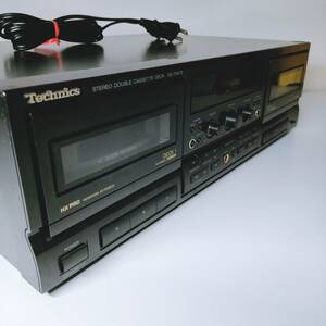 通電確認済み Technics テクニクス ダブルカセットデッキ RS-TR979 ジャンク 部品取 オーディオ 音響機器 現状品 匿名配送