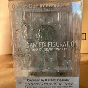 GUNDAM FIX FIGURATION ガンダム Ver.ka クリアカラー コミコン2008限定 GFF 未開封