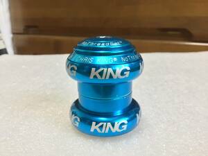 CHRIS KING NoThreadSet 1-1/8” クリスキング ノースレッドセット ヘッドパーツ ターコイズ 中古品