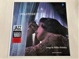 未開封　入手激難　ビリー・ホリデイ　ソリチュード　Billie Holiday Solitude　送料500円　希少品　EU盤　重量盤　限定盤　1LP 