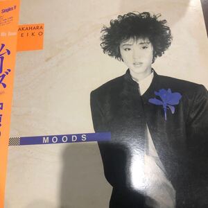 ☆帯付　LP レコード　☆中原めいこ　 ムーズ　MOODS 【3020】