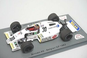 Spark スパーク 1/43 アロウズ A6 T.ブーツェン ベルギーGP 1983 #30 ※パーツ破損有り・ジャンク品 S5786