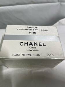 CHANEL シャネル　サボン　香り付きバスソープ PERFUME BATH SOAP no.19 未使用品