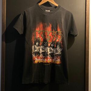 ビンテージ ヴィンテージ KISS キッス バンt バンドt 半袖 Tシャツ 90s 黒 USA製