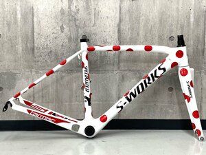 F-11032 SPECIALIZED ロードバイクフレーム S-WORKS Tarmac SL4 山岳賞カラー カーボンフレーム 49サイズ 店舗受渡歓迎