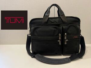 ★TUMI★トゥミ★スモールエクスパンダブルオーガナイザーブリーフ★ビジネスバッグ★2way★ショルダーバッグ★ブラック★黒★26031D4★