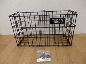 TURBO　折りたたみ式　サイドバスケット　未使用品　　自転車カゴ