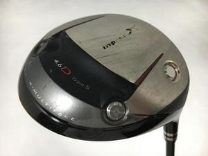 即決 お買い得品！中古 インプレス X 4.6D ドライバー 2008 1W Z-COM TW64 10 S