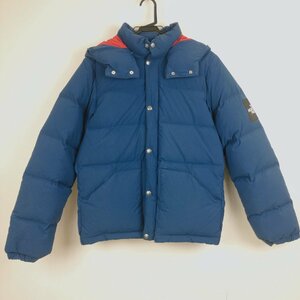 THE NORTH FACE　ダウンジャケット　サイズ:M　ブルー×レッド　ザノースフェイス　ND91401　キャンプシエラショート