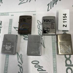 1円スタート zippo おまとめセット 5個 オイルライター ジッポー Z1154