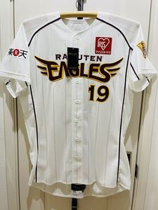 【期間限定】東北楽天ゴールデンイーグルス、野村克也、背番号19、2009年プロコレ、プロモデルホームユニフォーム、XOサイズ