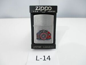 コL-14【着火未確認】ジッポーZIPPO■オイルライター B XII 1996年製■LIFETIME GUARANTEE UNITED STATES MARINES 米国海兵隊■USAアメリカ