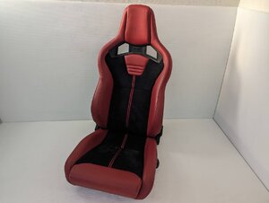 ★7円～ RECARO Cross Sportster レカロ クロススポーツスター ブラック×レッド レザー×アルカンターラ セミバケット シート 電動 C-SS 6