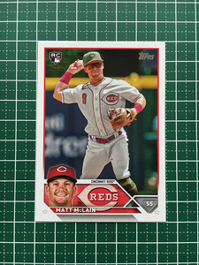 ★TOPPS MLB 2023 UPDATE #US199 MATT MCLAIN［CINCINNATI REDS］ベースカード「BASE」ルーキー「RC」★