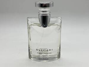 【16440】BVLGARI ブルガリ プールオム 100ml 香水 オードトワレ フレグランス 残量約8割程 箱無し 本体のみ