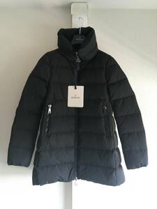 定価18万 新品 本物 モンクレール PETREA ダウン コート 00 Moncler ジャケット ブラック 黒 ダウン ロゴ ペトレア