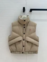 MONCLER  ベージュ ダウンベスト