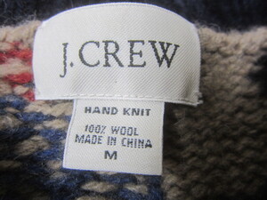 J.CREW Jクルー レナウン ノルディック柄？セーター サイズM エーボンハウスに勤務した友人からの代理出品 ポロ ブルックス VAN アーガイル