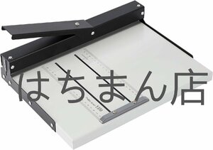 紙折り機 マーキングプレス機 折り目つけ機 インデントマシン 手動 紙 折り目付け 筋入れ 業務用 高精密 半分折り 三つ折り A3+ 折り跡35cm