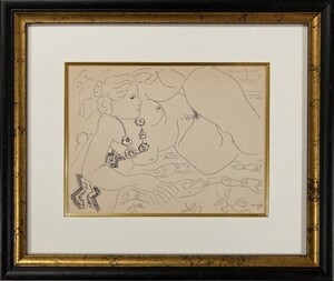 【特価】　 ≪　　アンリ・マティス　　≫ 　 　リトグラフ【石版画】　　　DESSINS DE HENRI MATISSE-XXVI 　 1936年 　　HENRI MATISSE