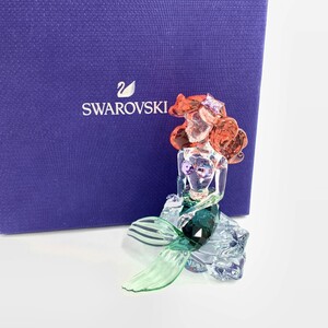 未使用品◆SWAROVSKI スワロフスキー ディズニーコラボ フィギュリン◆箱付 マルチカラー アリエル 限定 置物