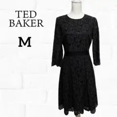 TED BAKER レース　ワンピース　黒　Mサイズ