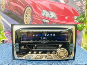  アゼスト ADX5555Z 2DINサイズ CD・カセットプレーヤー CD再生不良 