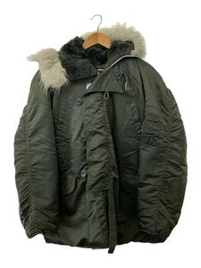 parka extreme cold weather n-3b/フライトジャケット/M/ナイロン/KHK