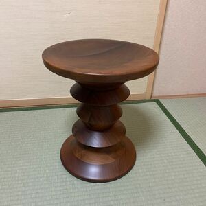 Herman Miller Eames ハーマンミラーイームズ ウォールナットスツールNo 413 美品・本物・証明書付