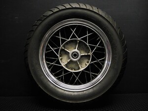 ★【評価A】 160◆ トライアンフ サンダーバード 900 純正 リア ホイール MT16ｘ3.50 タイヤ 山5分 THUNDERBIRD 外装