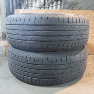 20年製 DUELER デューラー H/P 225/55/18 BRIDGESTONE(ブリヂストン) 個人宅配送不可 愛知手渡し交換可 中古タイヤ2本 981 53