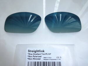 オークリー ストレートリンク用 カスタムレンズ BLUE GRADIENT 新品 Straightlink Straight link